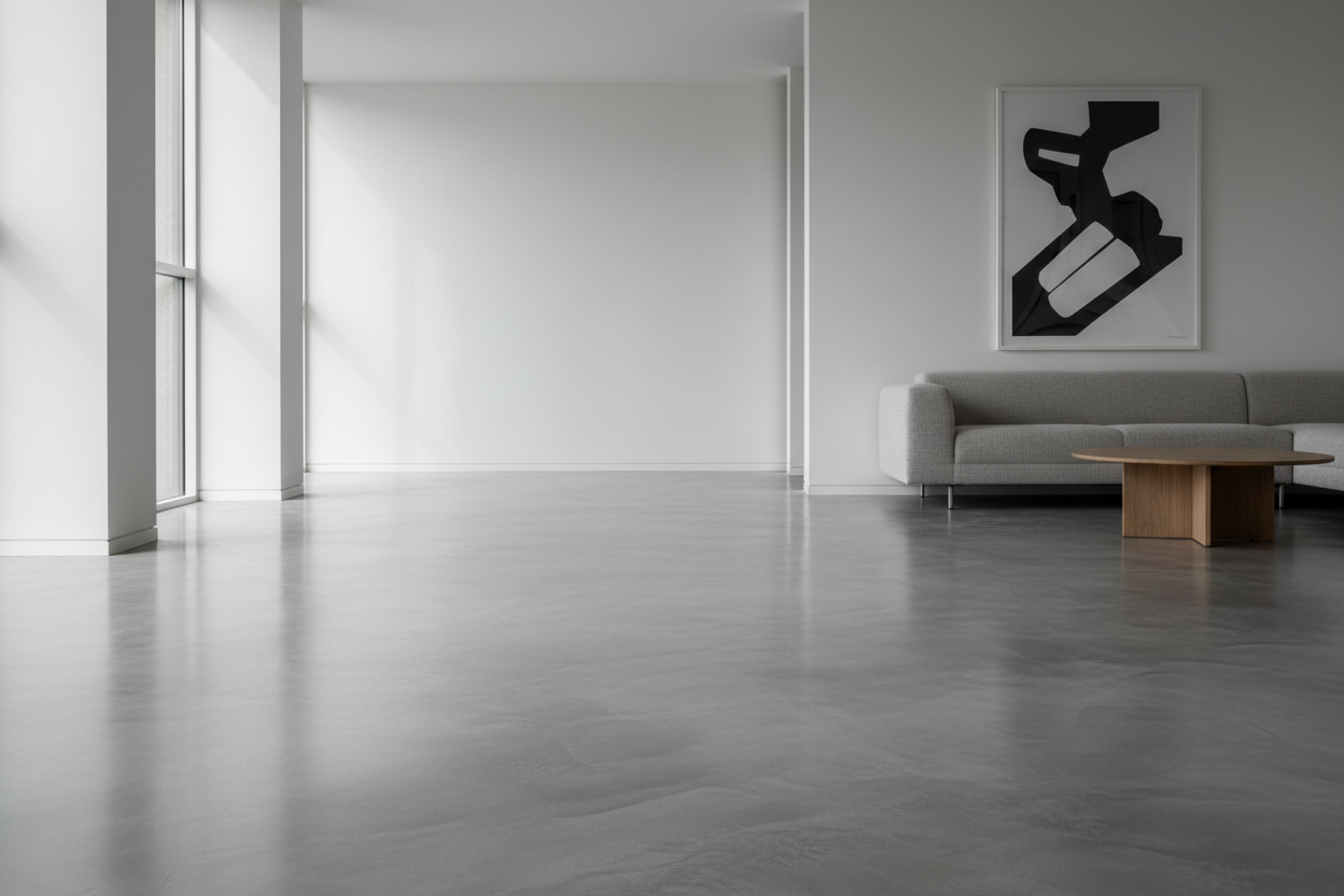 Betonlook vloer in Maastricht – strak, modern en betaalbaar
