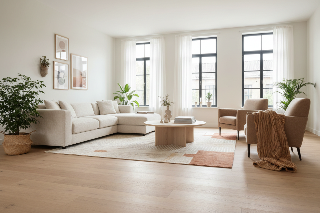 Welke vloer is het beste voor de woonkamer? Advies van KP Floors